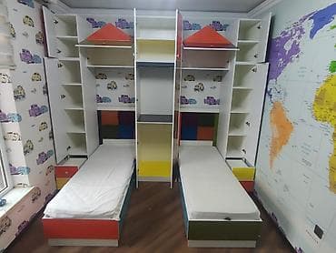 Yataq 192*78 Ortadakı dolab 200*70 Kenardakı dolablar 200*35 Mebelin