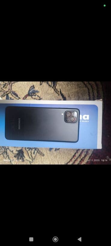 samsung a 25 256: Samsung Galaxy A12, rəng - Qara — 1