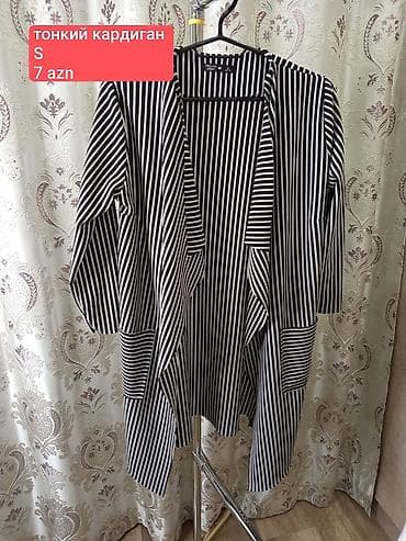 Zolaqlı kardiqan - Ölçü: S - Material: yüngül, nazik toxuma — 1