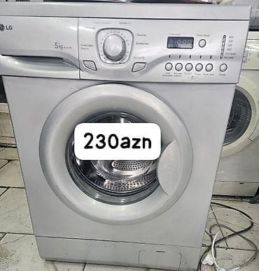 et masini: Paltaryuyan maşın LG, 5 kq, Avtomat, Qurutmasız, Kredit yoxdur — 1