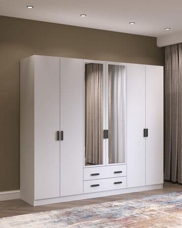 qapi qiymetleri: Yeni, Açılan, 5 qapı Düz dolab, Dolab-asılqan, Türkiyə — 1