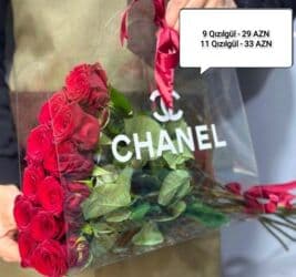 🔴 9 Qızılgül səbəti 29₼. 11 Qızılgul səbəti - 33₼ 🌐 Ün. Əcəmi m