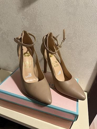 Tuflilər, Ölçü: 36, rəng - Bej, İşlənmiş — 3