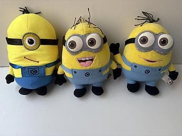 Yumuşaq minion oyuncaqlar. 1 ədədi - 9 manat. Hamısı baha alınıb lalafo.az -da Yumuşaq minion oyuncaqlar. 1 ədədi - 9 manat. Hamısı baha alınıb