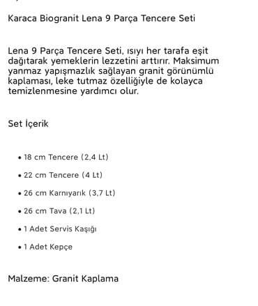 cugun qazan destleri: Karaca bioqranit qazan dest yeni qutuda FANTASTİKUCUZ instagram — 5