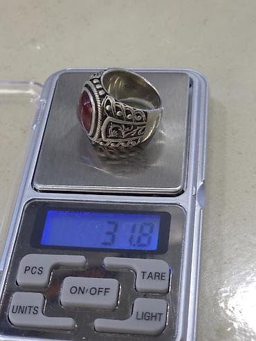 Кольцо, Серебро, Агат — 2
