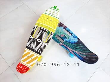 uşaqlar üçün tekerli krosovkalar: Pennyboard Skeybord, Kaykay, Skeyt və Pennyboardlar🛹 🔹️İşıqlı gel — 1