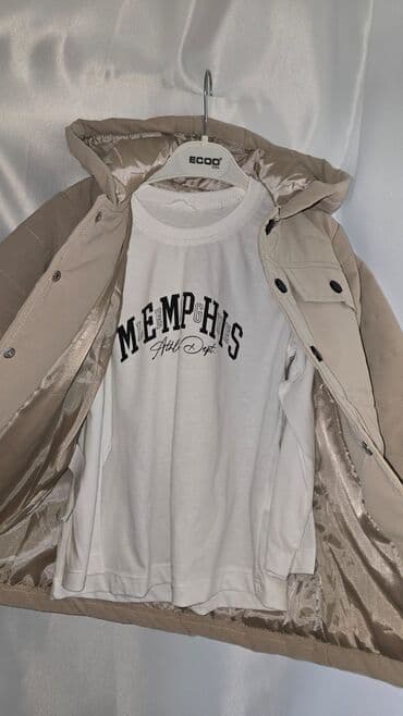 Uşaq geyim dəsti - 3 parçadan ibarət dəst: kapüşonlu şişmə jaket