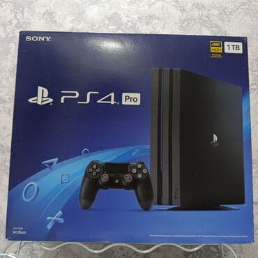 плейстейшен 4 про: 2pult+2disk+20 oyun digital Sony PS4 Pro 1TB İdeal tam komplekt qutuda — 1