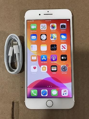 apple m1: IPhone 7 Plus, 128 GB, White Titanium, Barmaq izi — 1