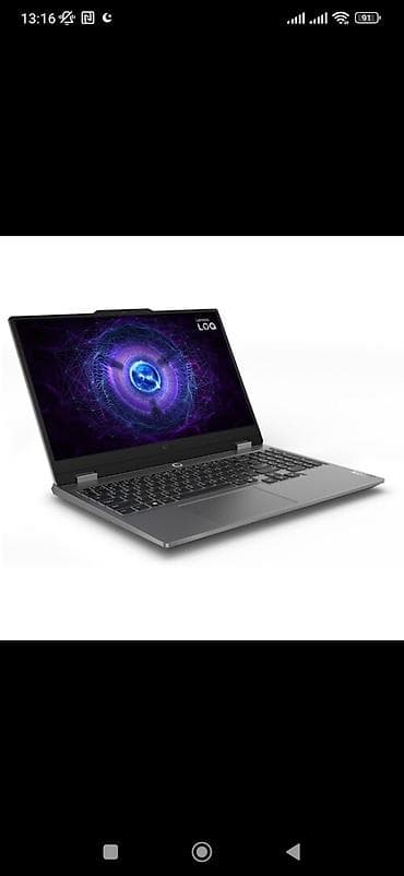 железный диск на 16: Lenovo LOQ 15IRX9 (83GS00R9RK) Prosessor: Intel Core i5-12450HX (12-ci — 2