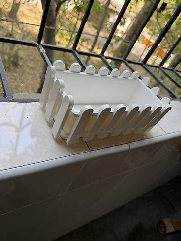 col bitkiləri: 12 eded dibcek - 24x12x9 olculeri. 1 ededi 5 manat Ağ rəngli — 1