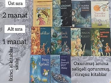 classi: Uşaq və yeniyetmələr üçün klassik əsərlərdən ibarət kitablar. Üst — 1