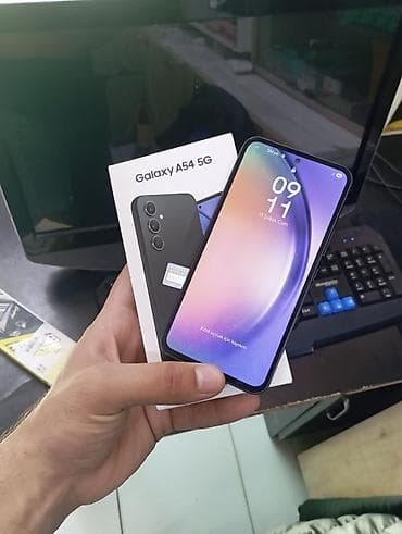 modio m19 tablet: Samsung Galaxy A54 5G, 256 GB, rəng - Qara, İki sim kartlı — 1