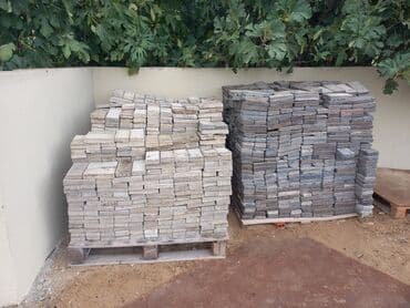 Təbii daş plitələr – divar və döşəmə üzlüyü - Material: təbii daş