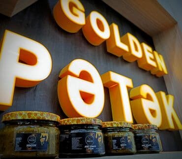 Şirniyyat məhsulları: Məhsul: Golden Pətək balı - Növlər: Çiçək balı, Qaratikan balı — 4