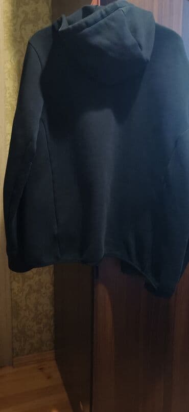 фатзорб купить оригинал: Adidas kişi hoodie/jaket hibrid model - Rəng: qara - Ön hissə: yüngül — 3