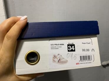 детские замшевые кеды: Кроссовки, Унисекс, 34, Polo — 2