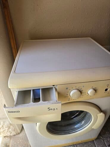 işlenmiş paltaryuyanlar: Paltaryuyan maşın Beko, 5 kq, İşlənmiş, Ünvandan götürmə — 4