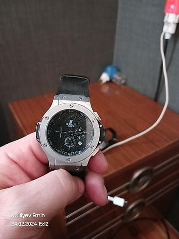 Toy paltarları və aksesuarları: Qol saatı, Hublot, rəng - Qara — 1