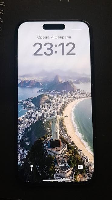 IPhone 15, 256 GB, Qara, Face ID