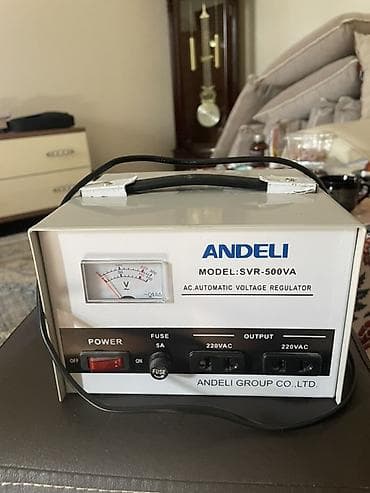 ANDELI SVR-500VA – Avtomatik gərginlik tənzimləyicisi - Model