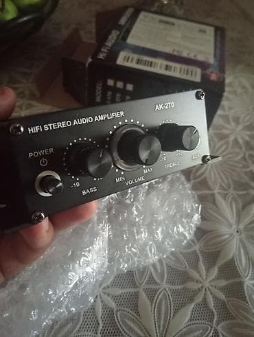dynacord cms 1600: Hi-Fi Stereo Audio Gücləndirici — Model AK-270 Xüsusiyyətlər: - Hi-Fi — 3