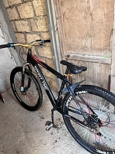 idman velosiped: Sport Time dağ velosipedi - Çərçivə: yüngül ərintidən, hardtail — 5