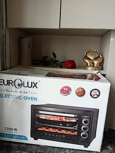 soyuducular mini: Duxovka Eurolux, Elektrik, rəng - Qırmızı, Ayrıca dayanan, Yeni — 3