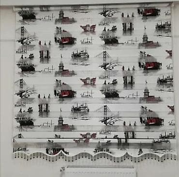 divar ucun tablolar: Zebra və stor pərdələr – müxtəlif dizayn və ölçülərdə Məhsul — 2