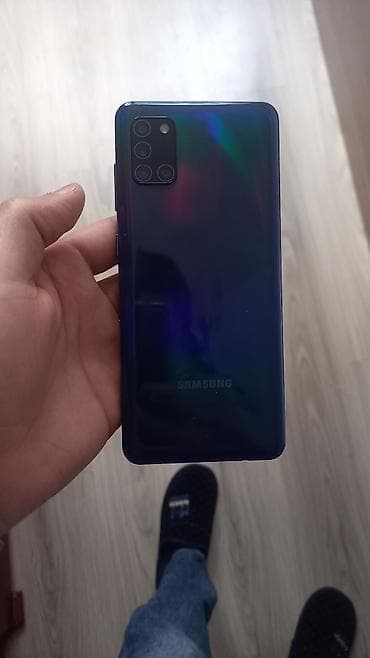 s21 samsung: Samsung Galaxy A31, цвет - Голубой, Две SIM карты — 5