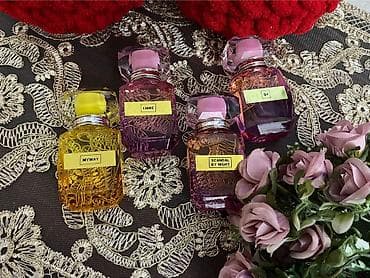 kişi otaq şap şapları: Məhsul: Qadın və kişi üçün müxtəlif ətirlər (şüşə flakonlarda) — 4