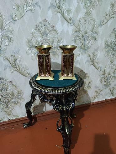 Sovet dövrü latun şamdanı