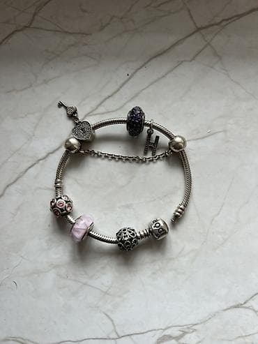 Çantalar: Браслет Pandora + 7 шармов. Оригинал. Продаю срочно — 1