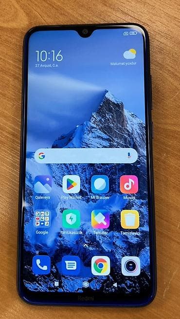 z fold 3: Redmi Note 8, 32 GB, rəng - Mavi, Barmaq izi — 1