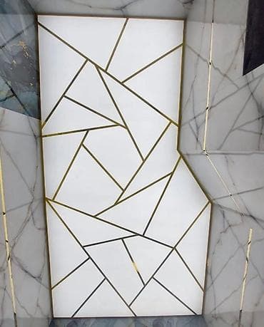 Asma tavanlar: Asma tavan, Şüşə, Suyadavamlı, Ödənişli quraşdırma — 3