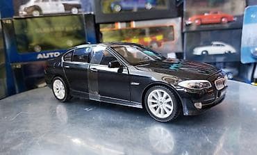 f90 bmw: Коллекционная модель BMW 535i f10 black metallic 2010 welly art — 10
