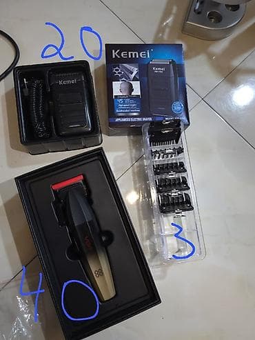 Mexaniki əl alətləri: Bərbərxana üçün peşəkar alət dəsti - Kemei Appliances Electric Shaver — 1