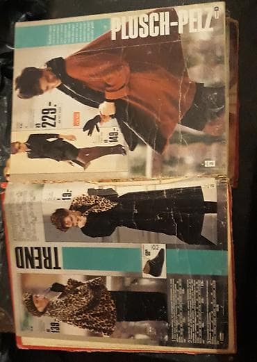 Vintage moda kataloqları və jurnallar toplusu - Qadın geyimləri üzrə — 3