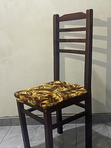 Mətbəx üçün, Qatlanmayan, Stul