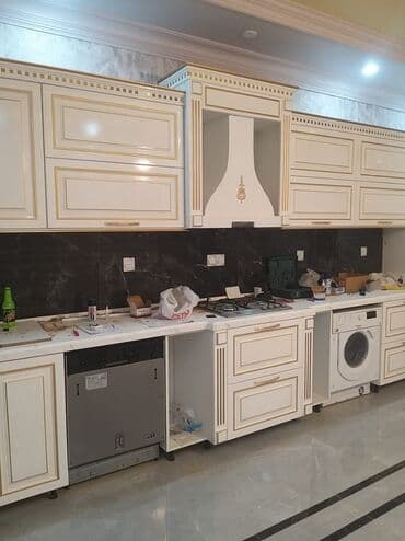 кухонная мебель на заказ: Butun nov kuxna mebeli ofis mebele aptek vitrini ve butun ev — 4