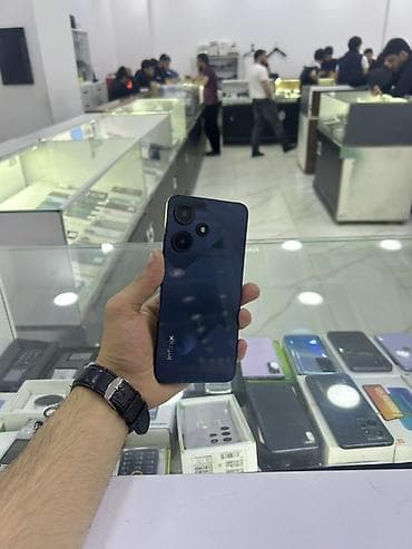 honor 50 lite 6128: Infinix HOT 50, 128 GB, rəng - Mavi, Düyməli, Face ID — 2