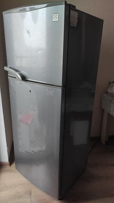 iphone 5s yeni: 2 qapılı Daewoo Soyuducu Satılır, rəng - Gümüşü, Təkərli — 4