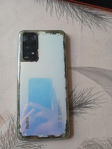 philips xenium 9@9d: Redmi 11, 128 GB, rəng - Göy, Qırıq — 3
