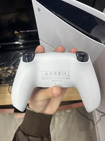 mini 5: PlayStation 5 slim 1 pult, ideyal vəziyyətdədi, orgianl kabelləri var — 4