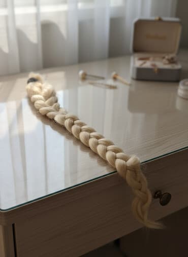 yuxuda sac rezini gormək: Taxma saçlar, Təbii — 1