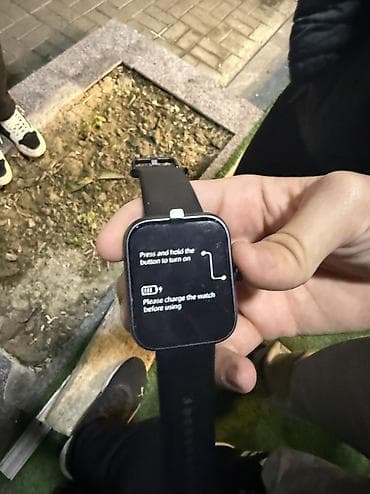 5 1: Smart saat, Sensor ekran, rəng - Qara — 2