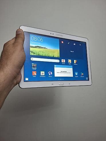 sari nomre: Samsung Galaxy Note 10.1 (2014 Edition) planşet tep teze vaziyyetdedi — 4