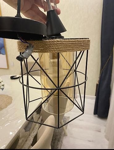 Çılçıraq, 1 lampa, Metal