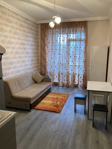 gencede kiraye evler gunluk: Melissa parkda 1-otaq mətbəx studia aylıq kirayə 550-azn əşyalı tək — 1